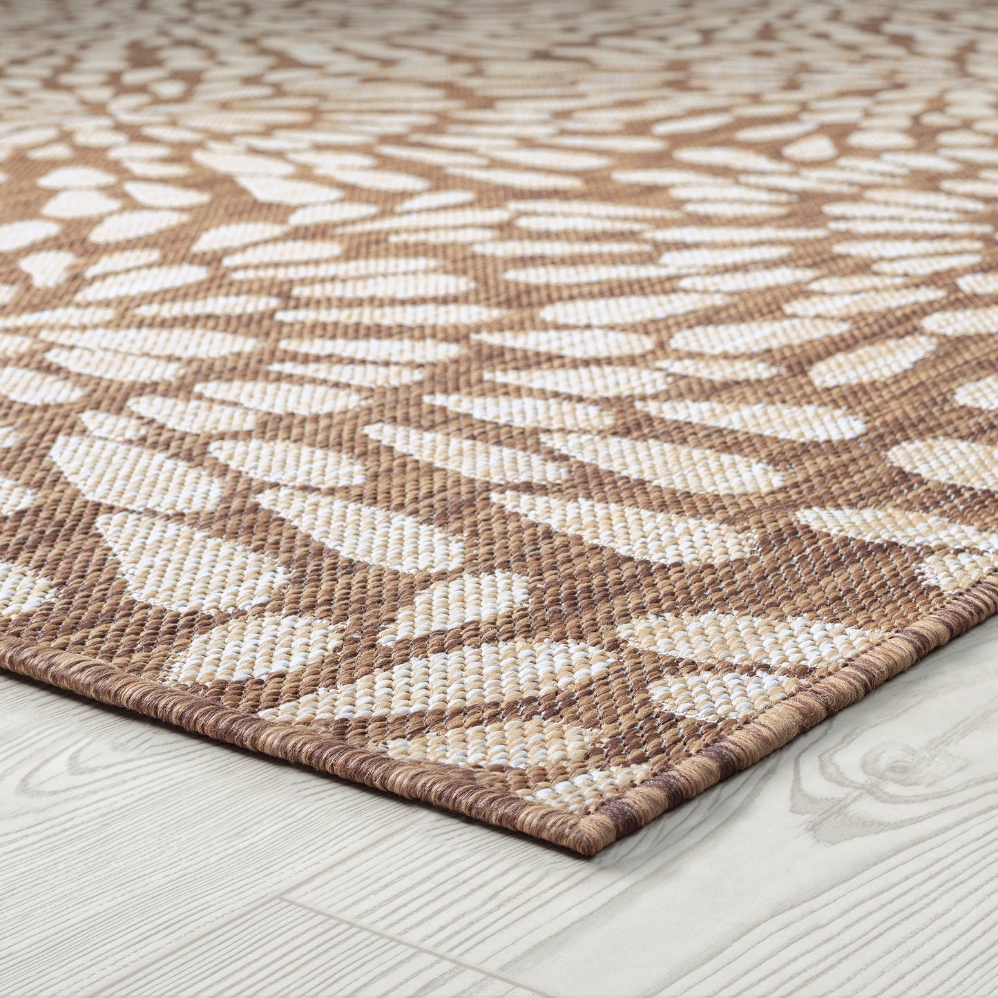 Eco-ECO19 Flat Weave Synthetic Blend Indoor/Outdoor Area Rug by Tayse Rugs