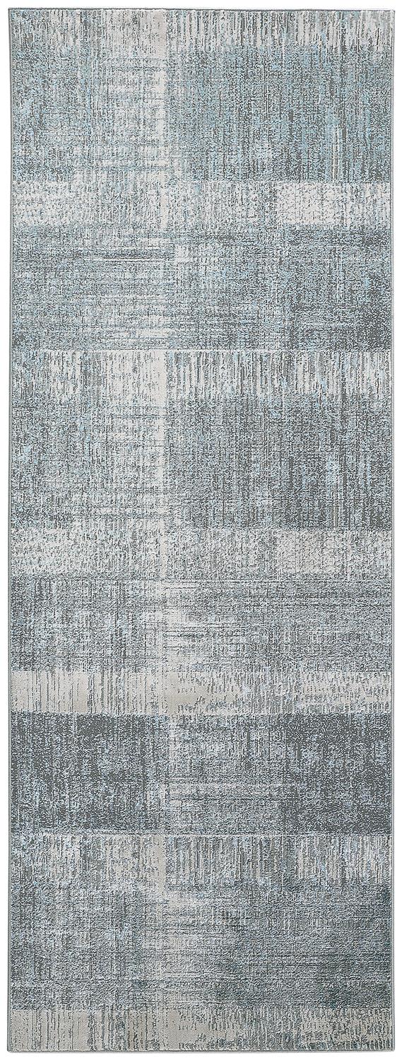 Azure 3413F Machine Made Synthetic Blend Indoor Area Rug by Feizy Rugs