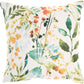 Outdoor Pillows GT130 Synthetic Blend Watrclr Floral/Drops Throw Pillow From Mina Victory By Nourison Rugs