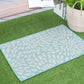 Eco-ECO19 Flat Weave Synthetic Blend Indoor/Outdoor Area Rug by Tayse Rugs