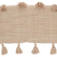 Life Styles DL005 Synthetic Blend Woven With Tassels Throw Pillow From Mina Victory By Nourison Rugs