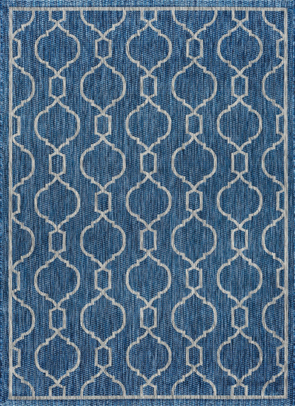 Veranda-VND16 Flat Weave Synthetic Blend Indoor/Outdoor Area Rug by Tayse Rugs