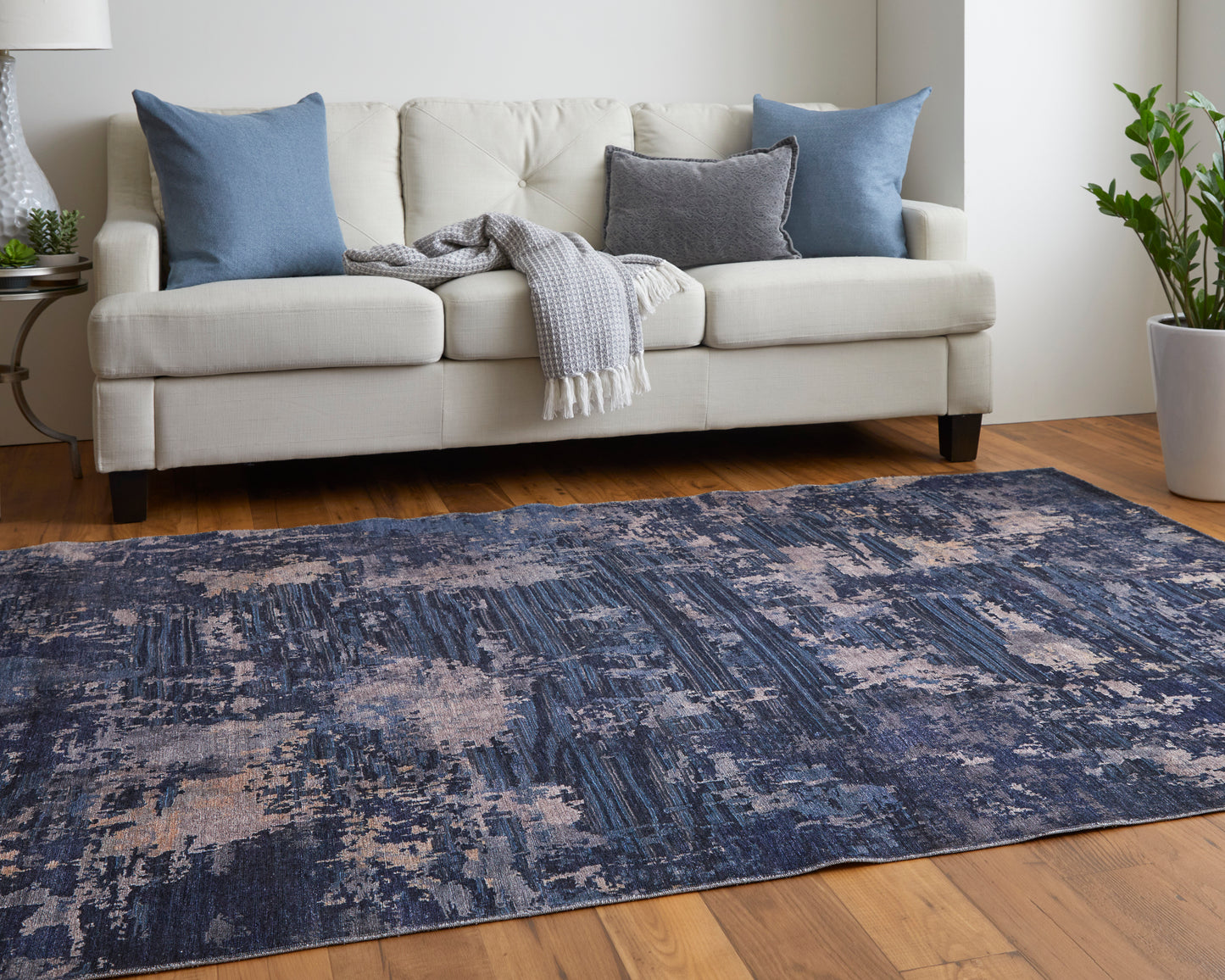 Mathis 39I0F Power Loomed Synthetic Blend Indoor Area Rug by Feizy Rugs