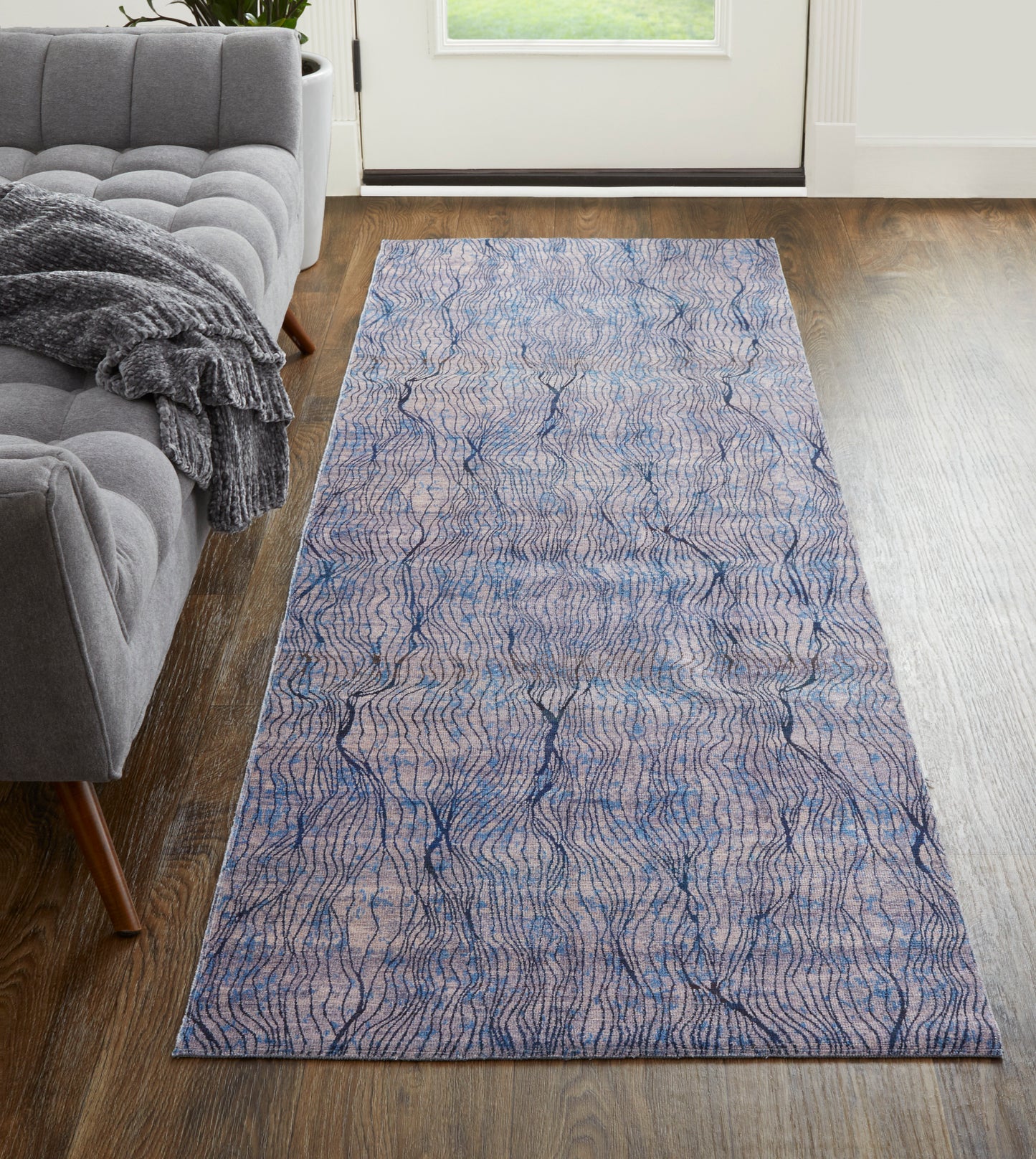 Mathis 39I1F Power Loomed Synthetic Blend Indoor Area Rug by Feizy Rugs