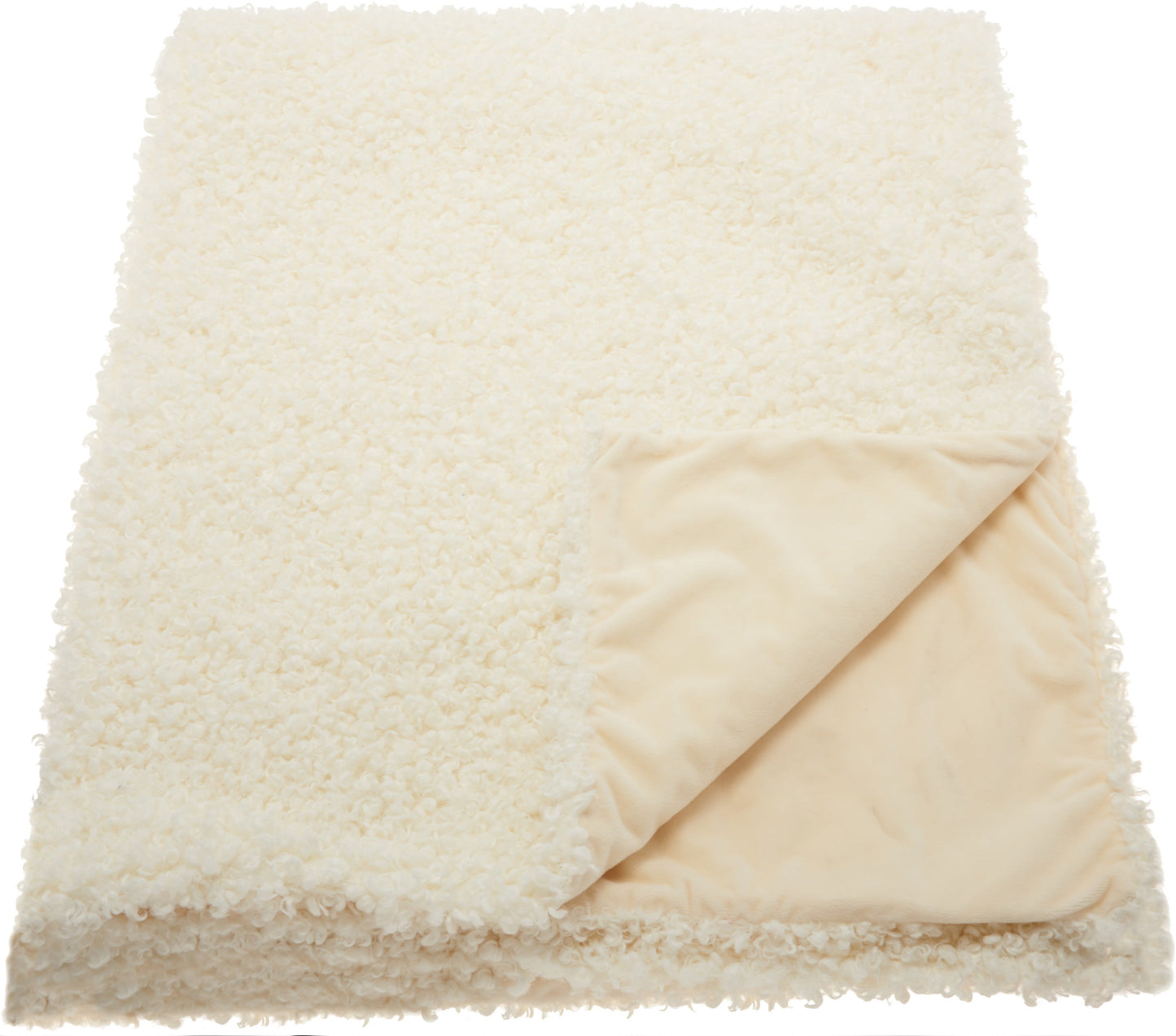 Faux Fur FL200 Synthetic Blend Curly Faux Fur Throw Pillow From Mina Victory By Nourison Rugs