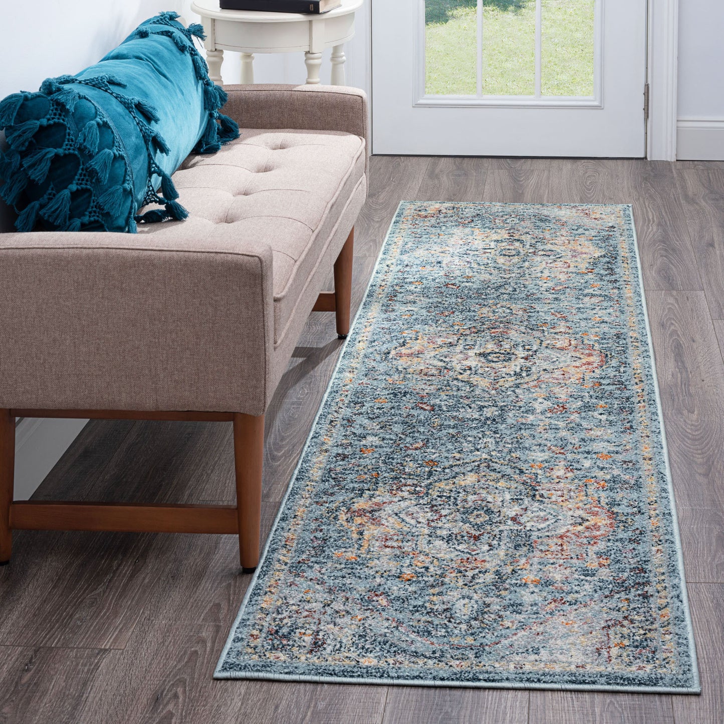 Wakefield-WFL41 Cut Pile Synthetic Blend Indoor Area Rug by Tayse Rugs