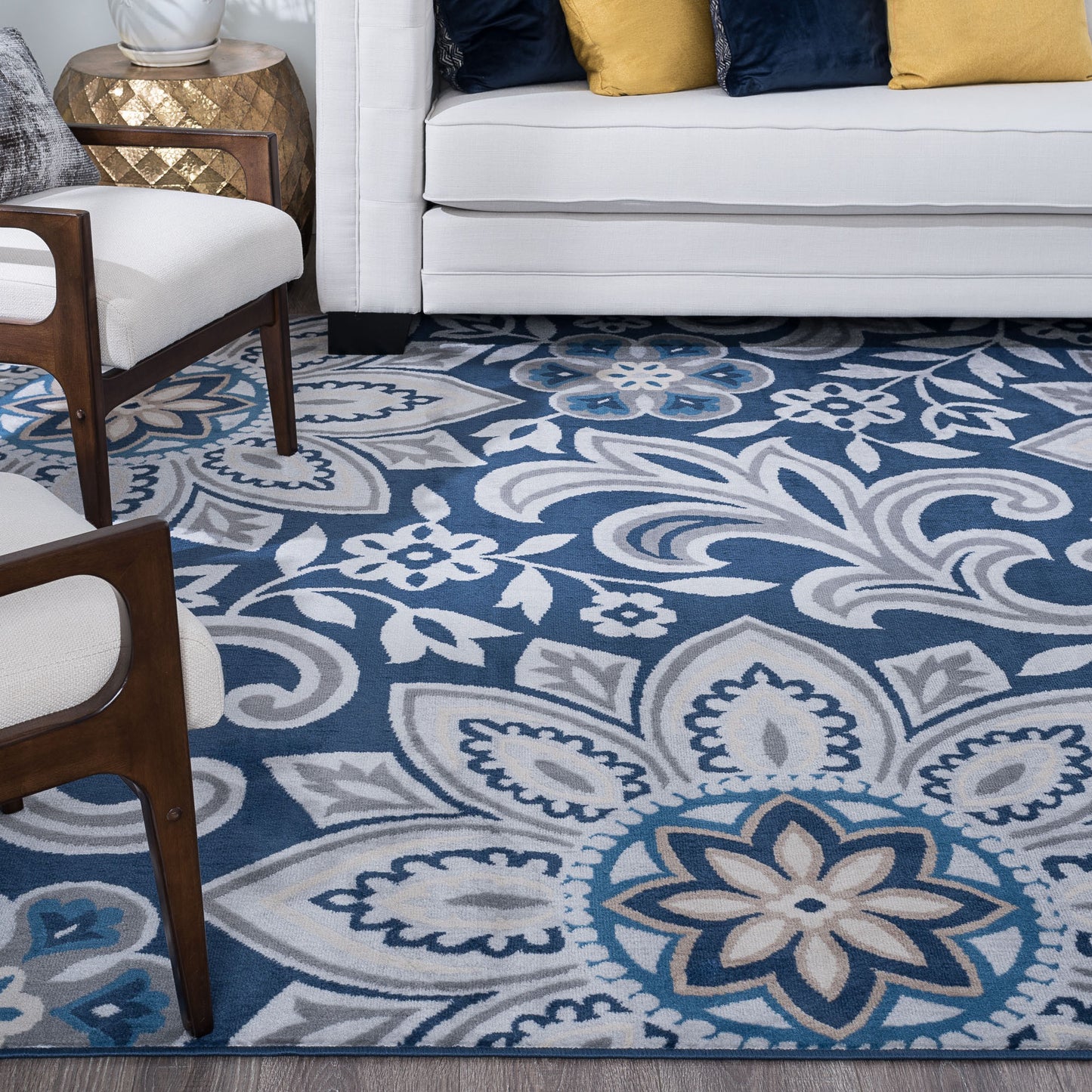 Madison-MDN39 Cut Pile Synthetic Blend Indoor Area Rug by Tayse Rugs