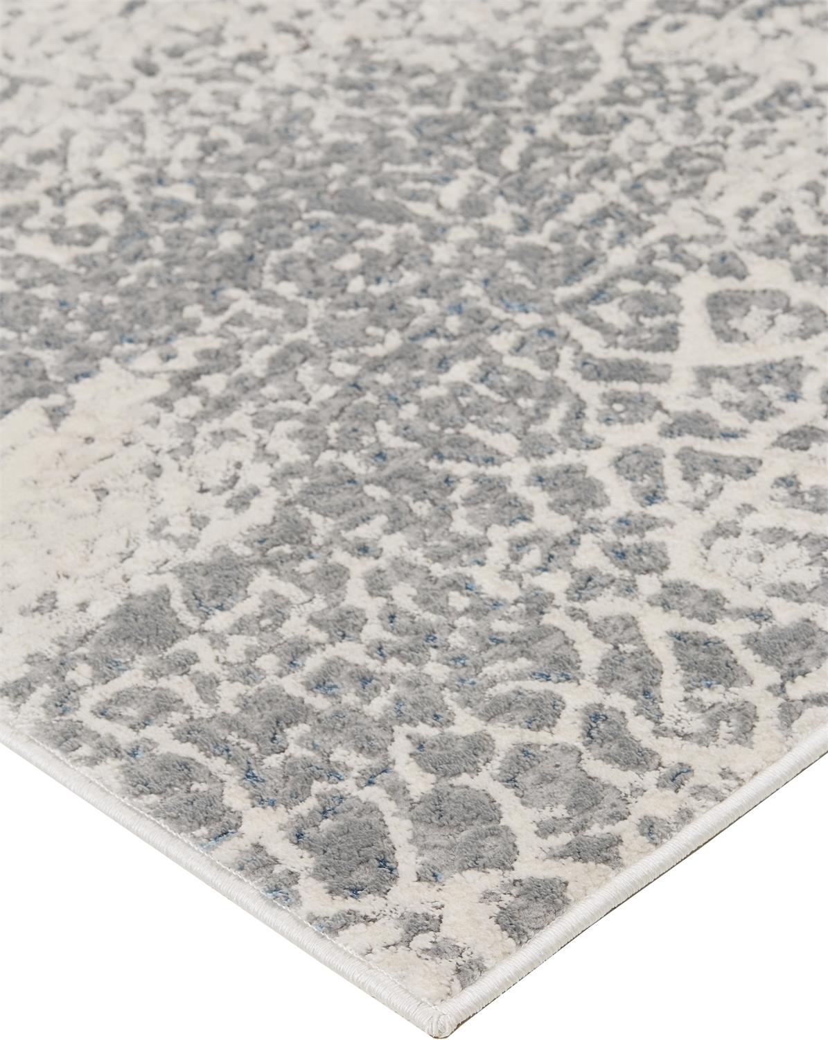 Azure 3401F Machine Made Synthetic Blend Indoor Area Rug by Feizy Rugs