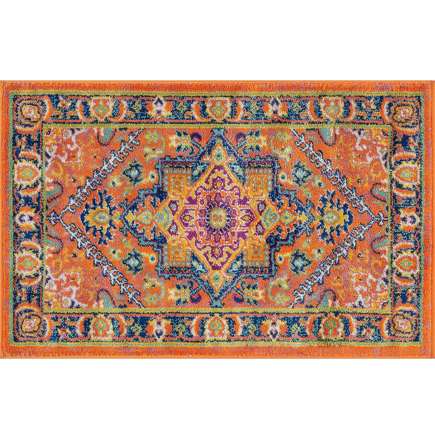 Generation-GEN13 Cut Pile Synthetic Blend Indoor Area Rug by Tayse Rugs