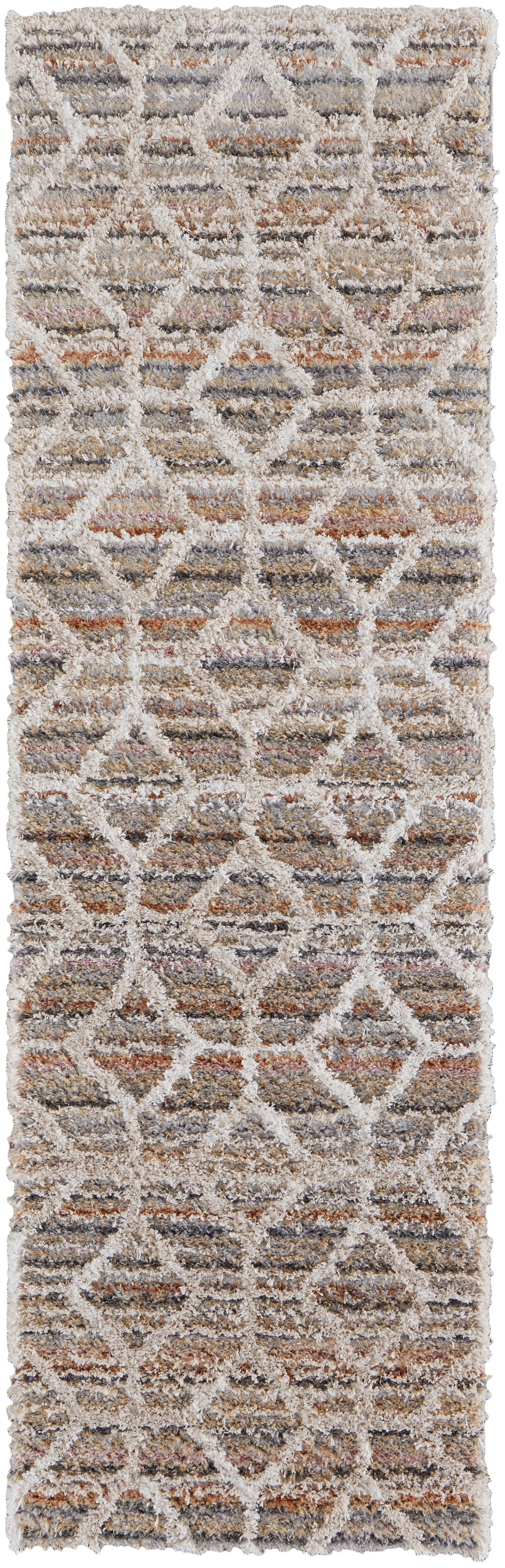 Mynka 39ICF Power Loomed Synthetic Blend Indoor Area Rug by Feizy Rugs