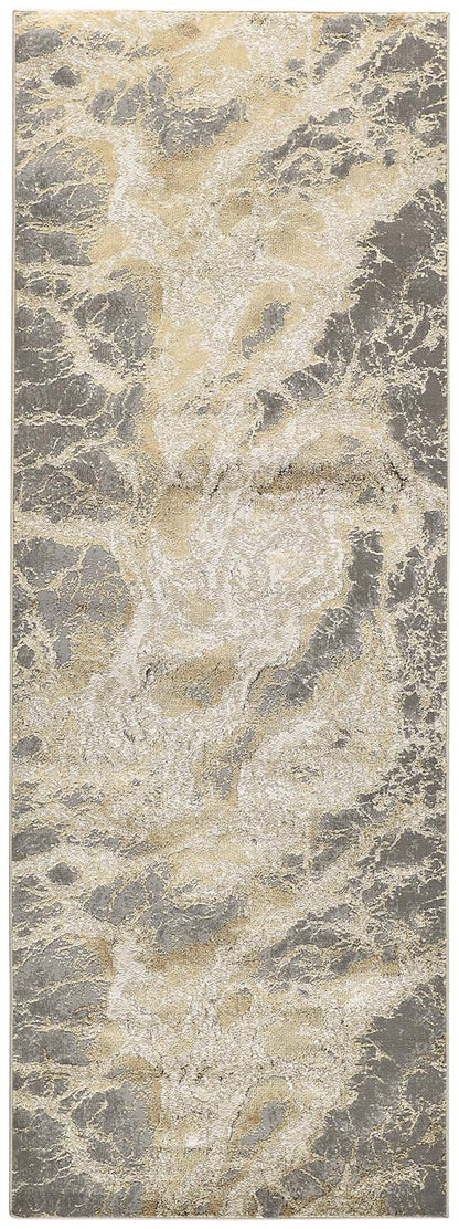 Aura 3563F Machine Made Synthetic Blend Indoor Area Rug by Feizy Rugs