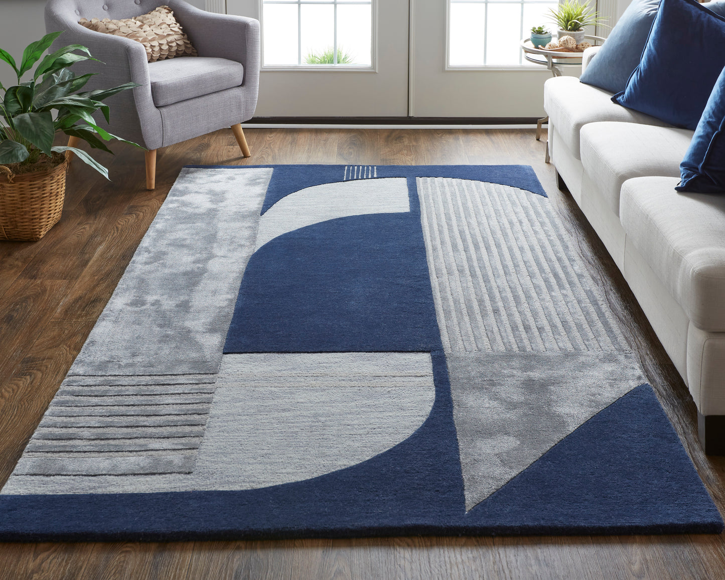 Nash 8850F Hand Tufted Wool Indoor Area Rug by Feizy Rugs