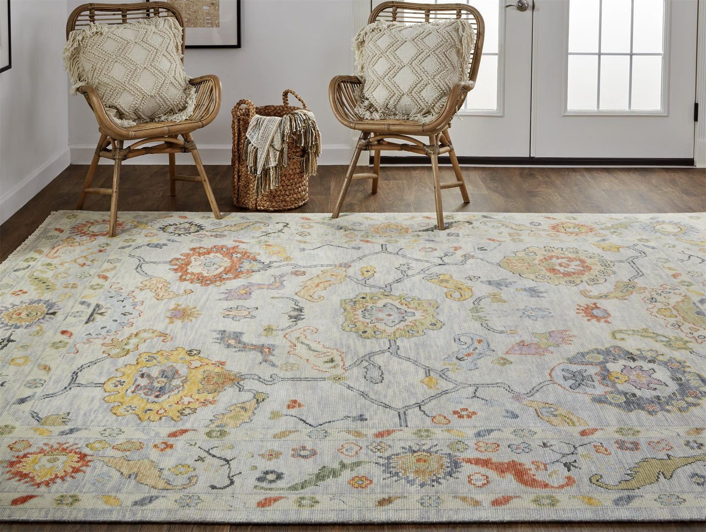 Karina 6793F Hand Knotted Wool Indoor Area Rug by Feizy Rugs