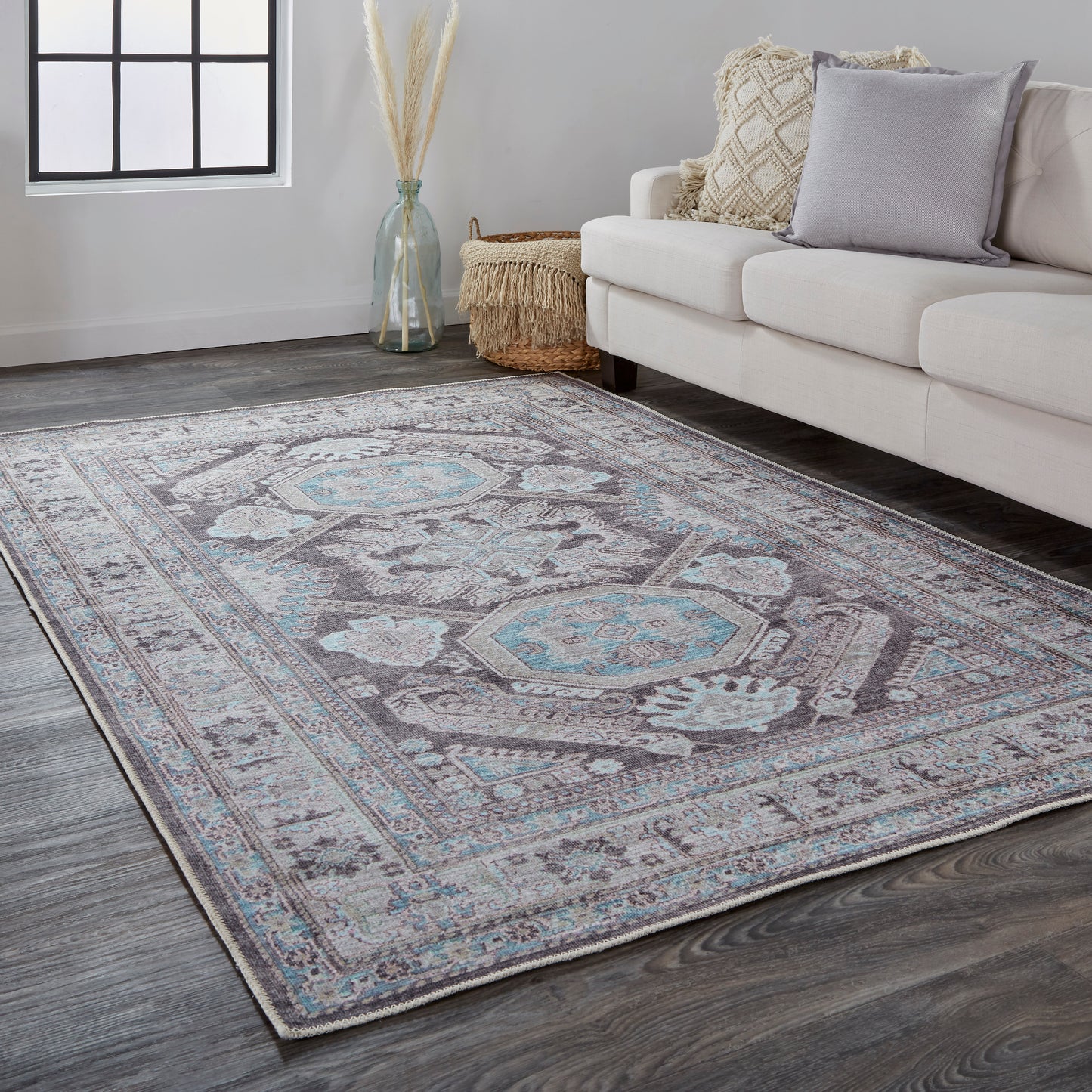 Percy 39AGF Machine Made Synthetic Blend Indoor Area Rug by Feizy Rugs