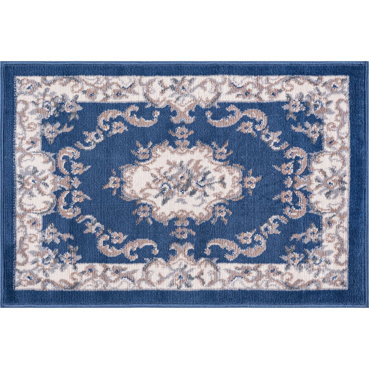 Hampton-HMP39 Cut Pile Synthetic Blend Indoor Area Rug by Tayse Rugs