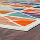 Generation-GEN11 Cut Pile Synthetic Blend Indoor Area Rug by Tayse Rugs