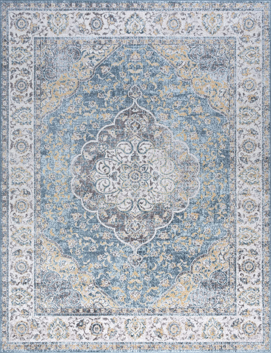 Barclay-BCL10 Cut Pile Synthetic Blend Indoor Area Rug by Tayse Rugs