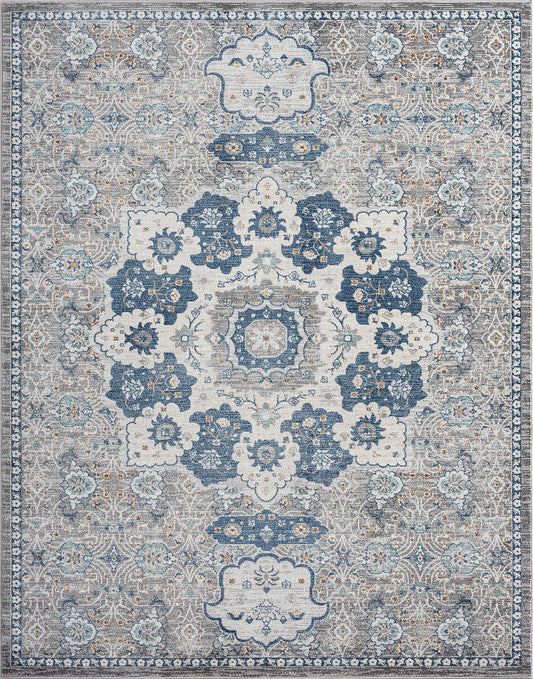 Garden-GRD62 Cut Pile Synthetic Blend Indoor Area Rug by Tayse Rugs