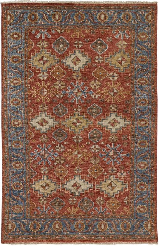 Carrington 6505F Hand Knotted Wool Indoor Area Rug by Feizy Rugs