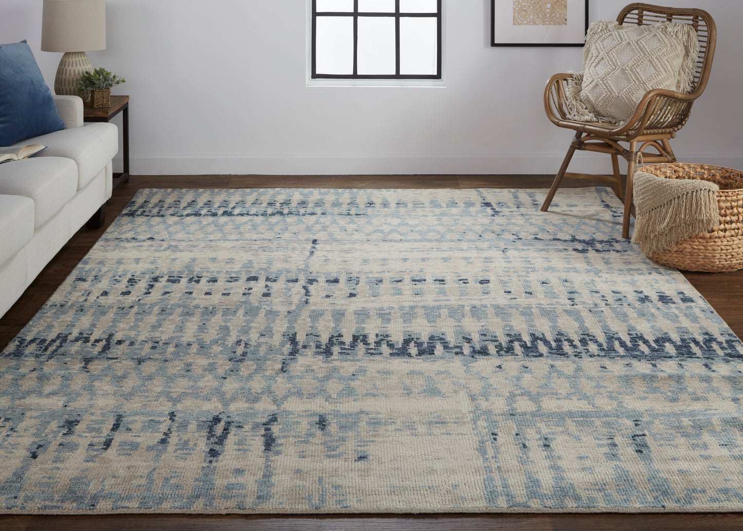 Palomar 6631F Hand Knotted Wool Indoor Area Rug by Feizy Rugs