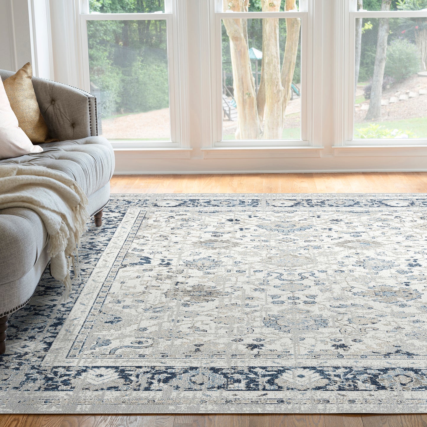 Palazzo-PLZ24 Cut Pile Synthetic Blend Indoor Area Rug by Tayse Rugs