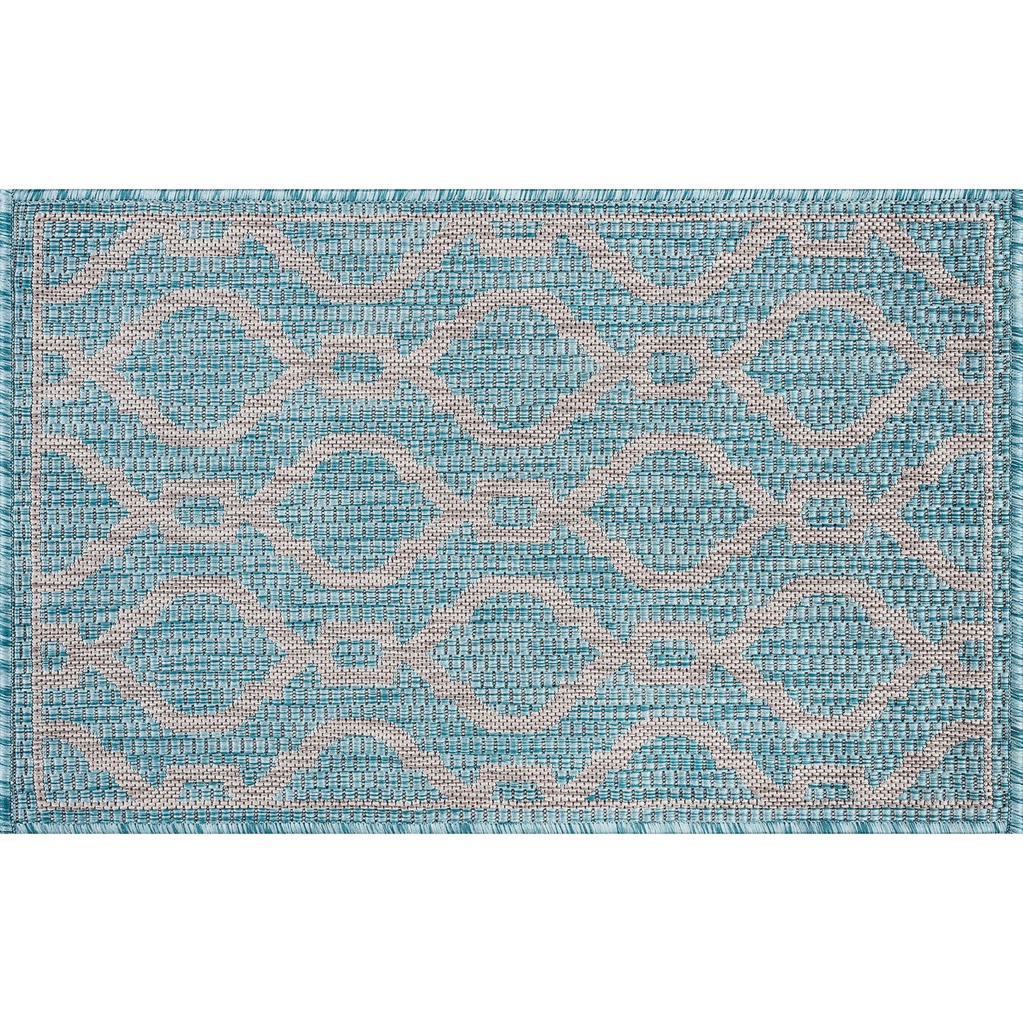 Veranda-VND16 Flat Weave Synthetic Blend Indoor/Outdoor Area Rug by Tayse Rugs