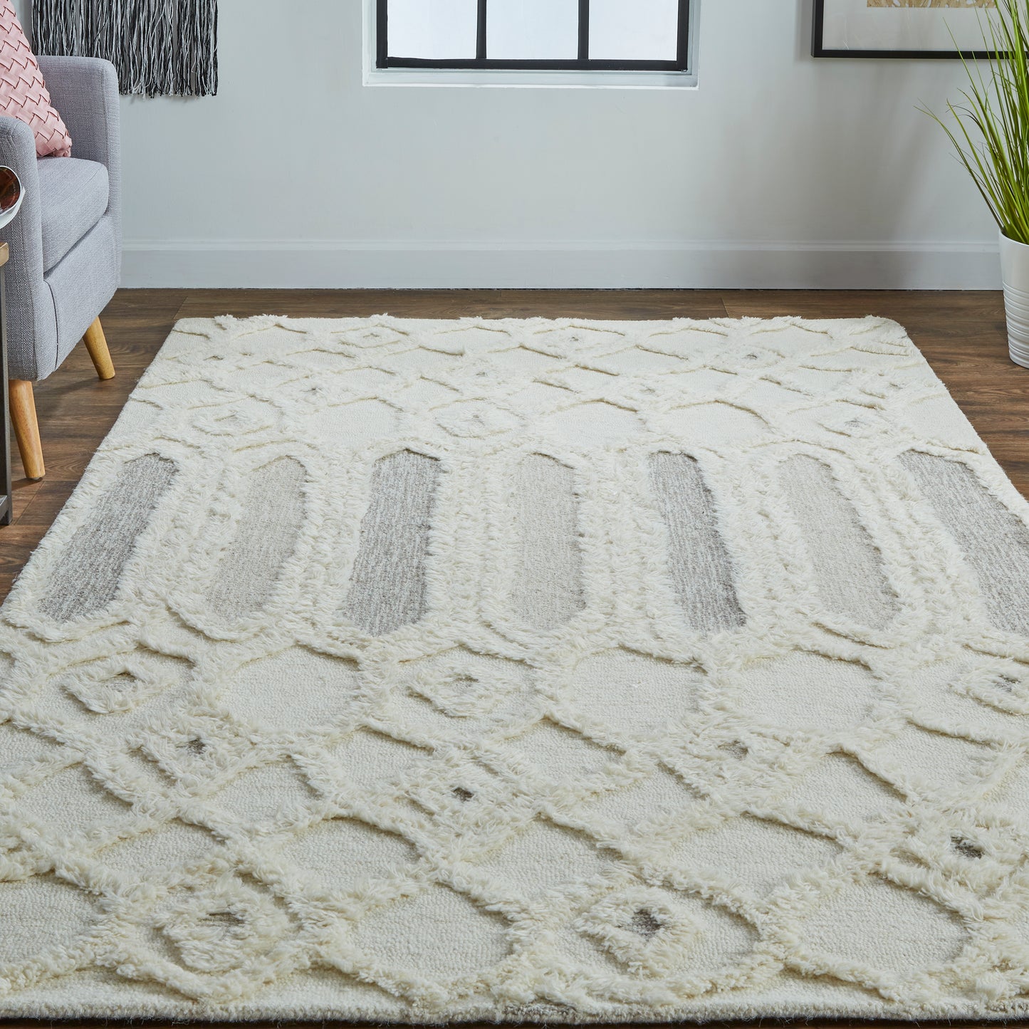 Anica 8013F Hand Tufted Wool Indoor Area Rug by Feizy Rugs