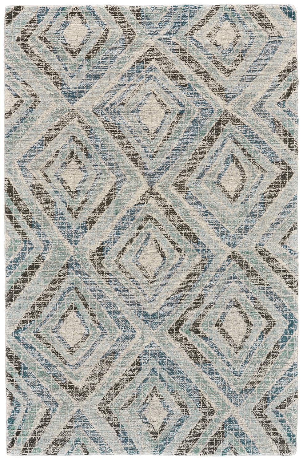 Arazad 8448F Hand Tufted Wool Indoor Area Rug by Feizy Rugs