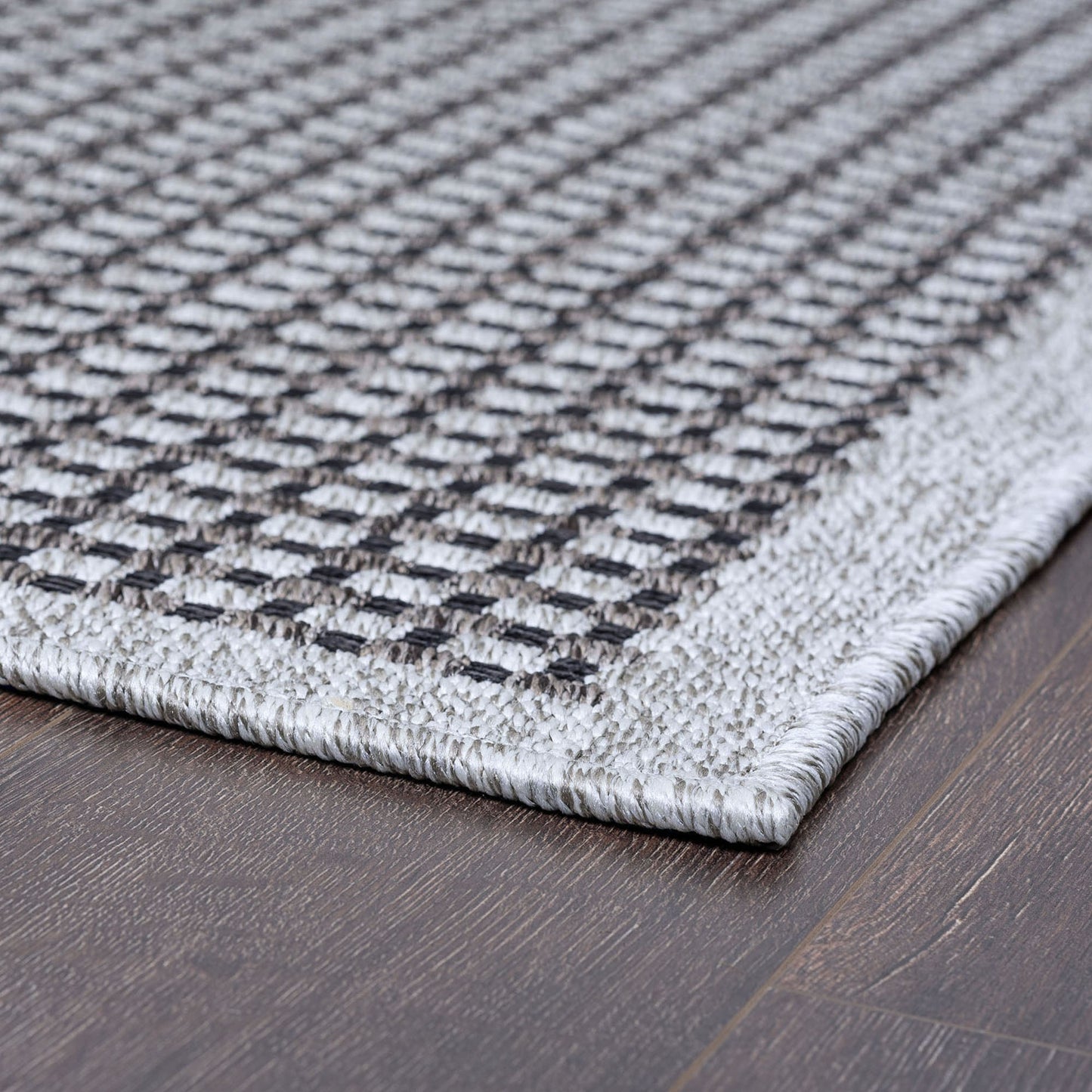 Denver-DEN10 Flat Weave Synthetic Blend Indoor/Outdoor Area Rug by Tayse Rugs