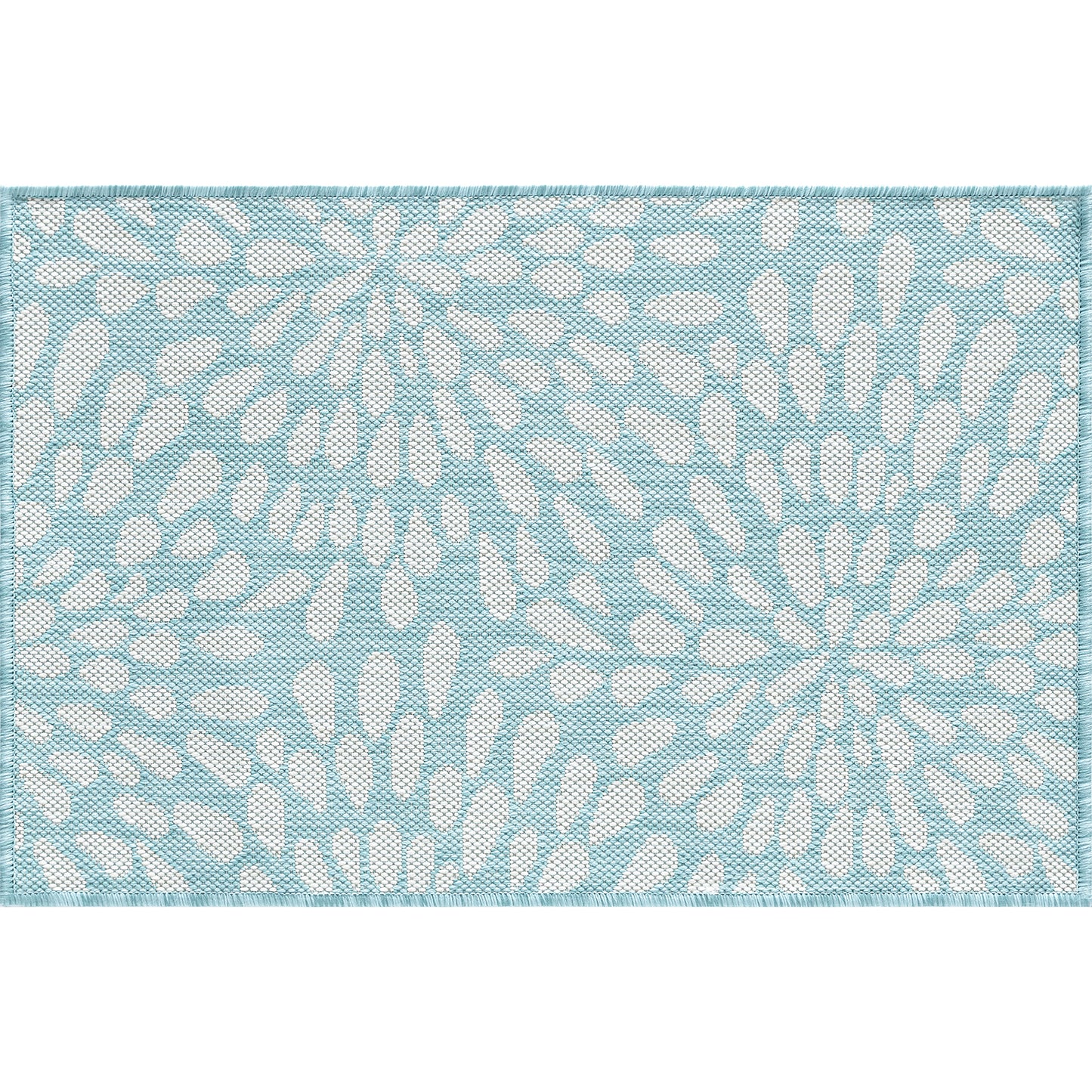 Eco-ECO19 Flat Weave Synthetic Blend Indoor/Outdoor Area Rug by Tayse Rugs