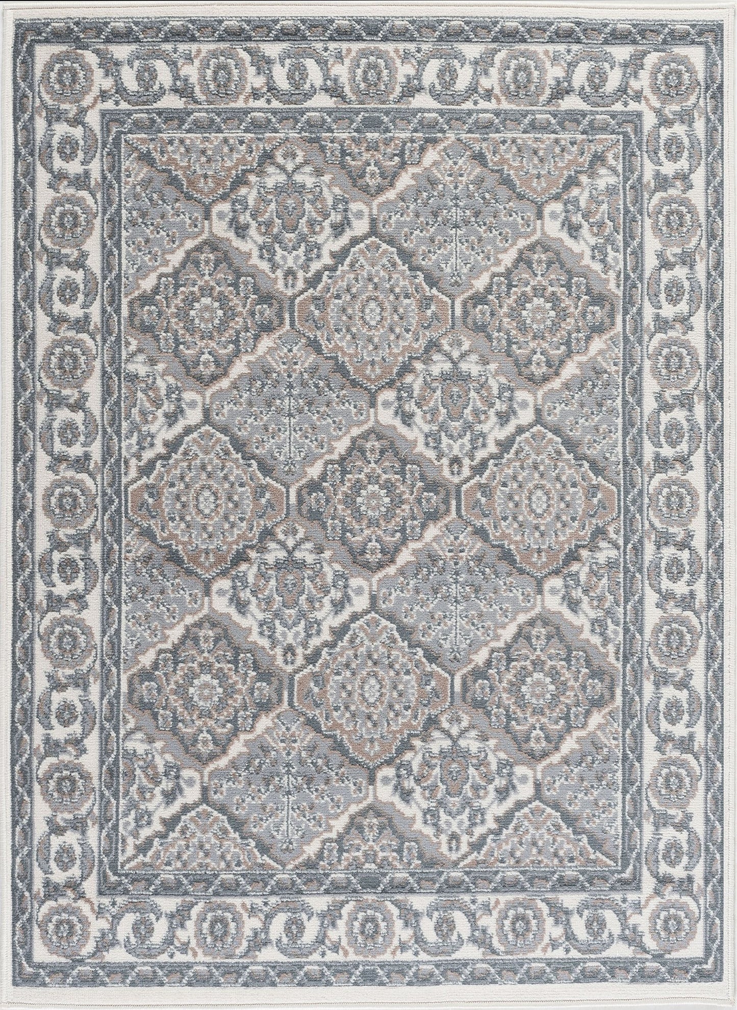 Hampton-HMP42 Cut Pile Synthetic Blend Indoor Area Rug by Tayse Rugs