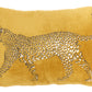 Sofia AC203 Cotton Metallic Leopard Throw Pillow From Mina Victory By Nourison Rugs