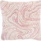 Life Styles BJ400 Synthetic Blend Plush Marble Throw Pillow From Mina Victory By Nourison Rugs