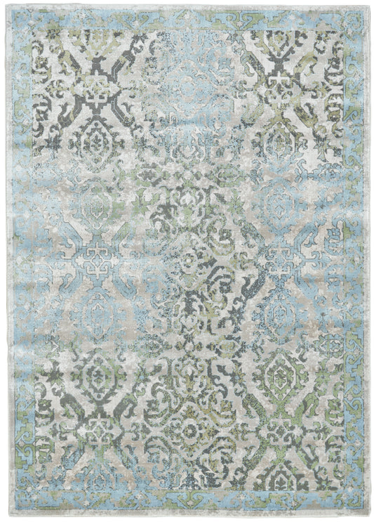 Katari 3374F Machine Made Synthetic Blend Indoor Area Rug by Feizy Rugs