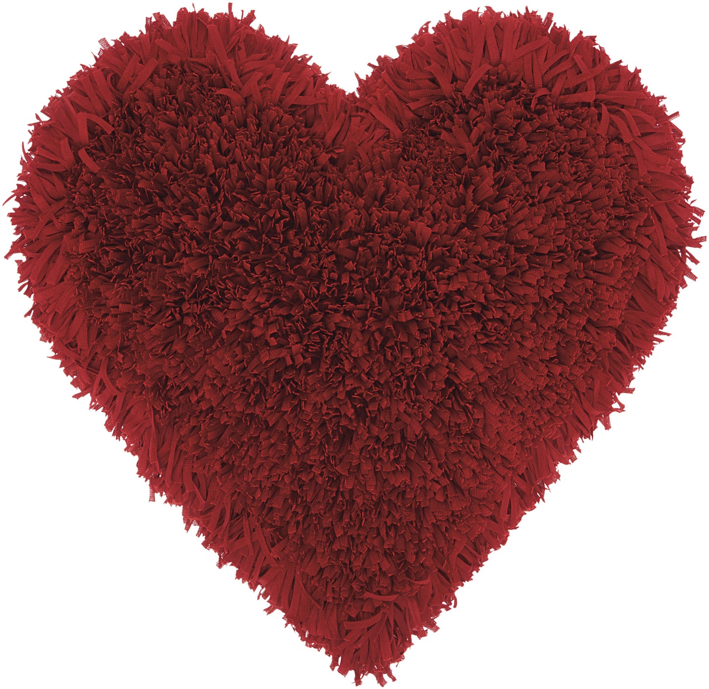 Shag TL001 Synthetic Blend Frame Heart Throw Pillow From Mina Victory By Nourison Rugs