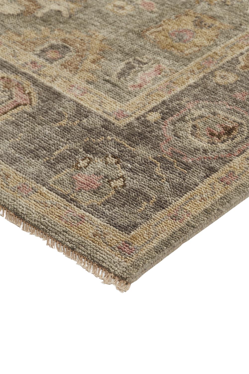Carrington 6504F Hand Knotted Wool Indoor Area Rug by Feizy Rugs