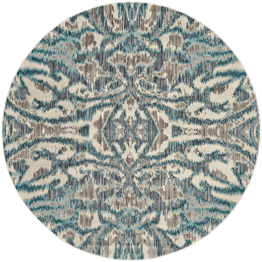 Keats 3467F Machine Made Synthetic Blend Indoor Area Rug by Feizy Rugs