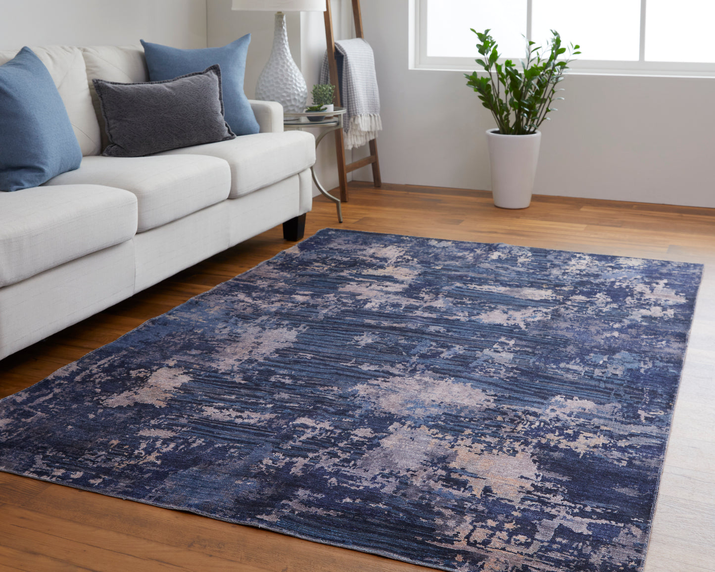 Mathis 39I0F Power Loomed Synthetic Blend Indoor Area Rug by Feizy Rugs