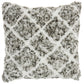 Life Styles DL902 Synthetic Blend Sprinkle Dye Lattice Throw Pillow From Mina Victory By Nourison Rugs