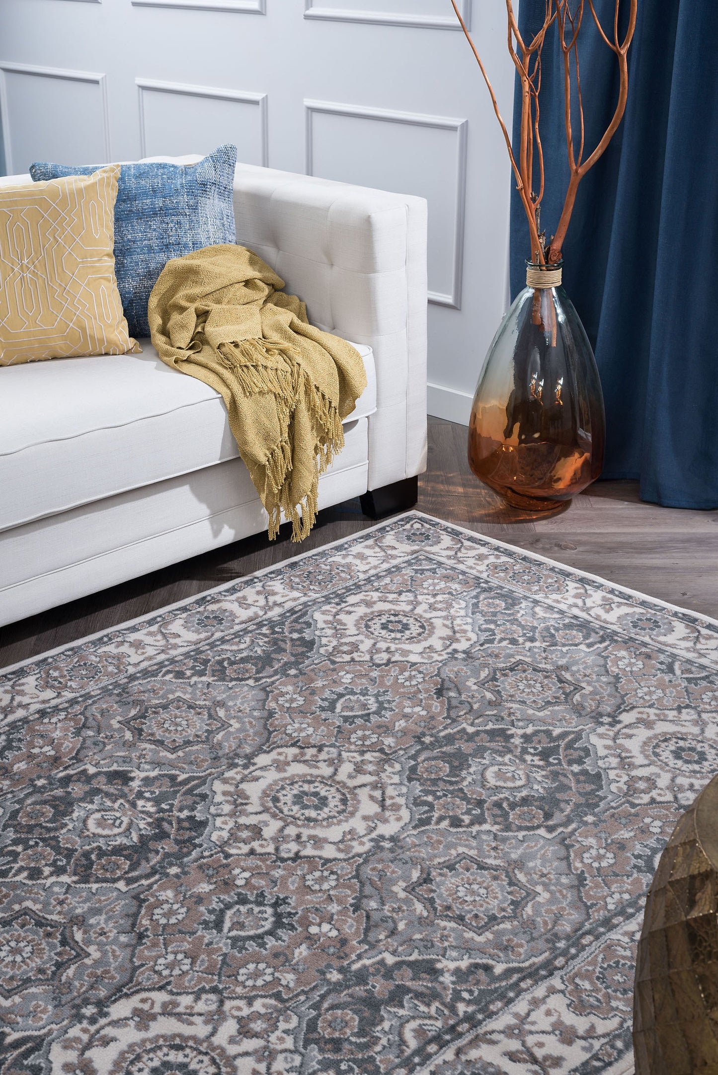 Madison-MDN36 Cut Pile Synthetic Blend Indoor Area Rug by Tayse Rugs