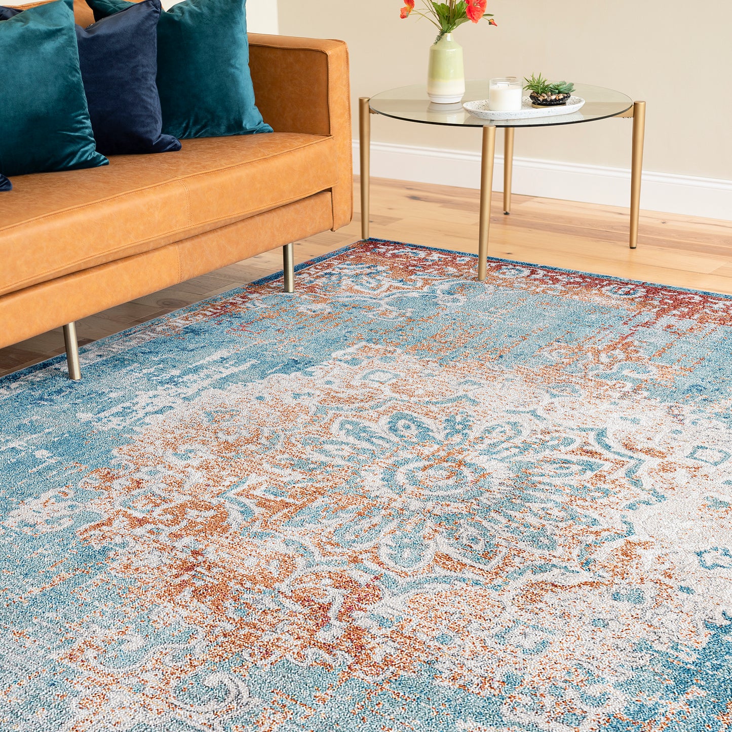Garden-GRD66 Cut Pile Synthetic Blend Indoor Area Rug by Tayse Rugs