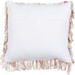 Life Styles DC256 Synthetic Blend Ribbon Loops Throw Pillow From Mina Victory By Nourison Rugs