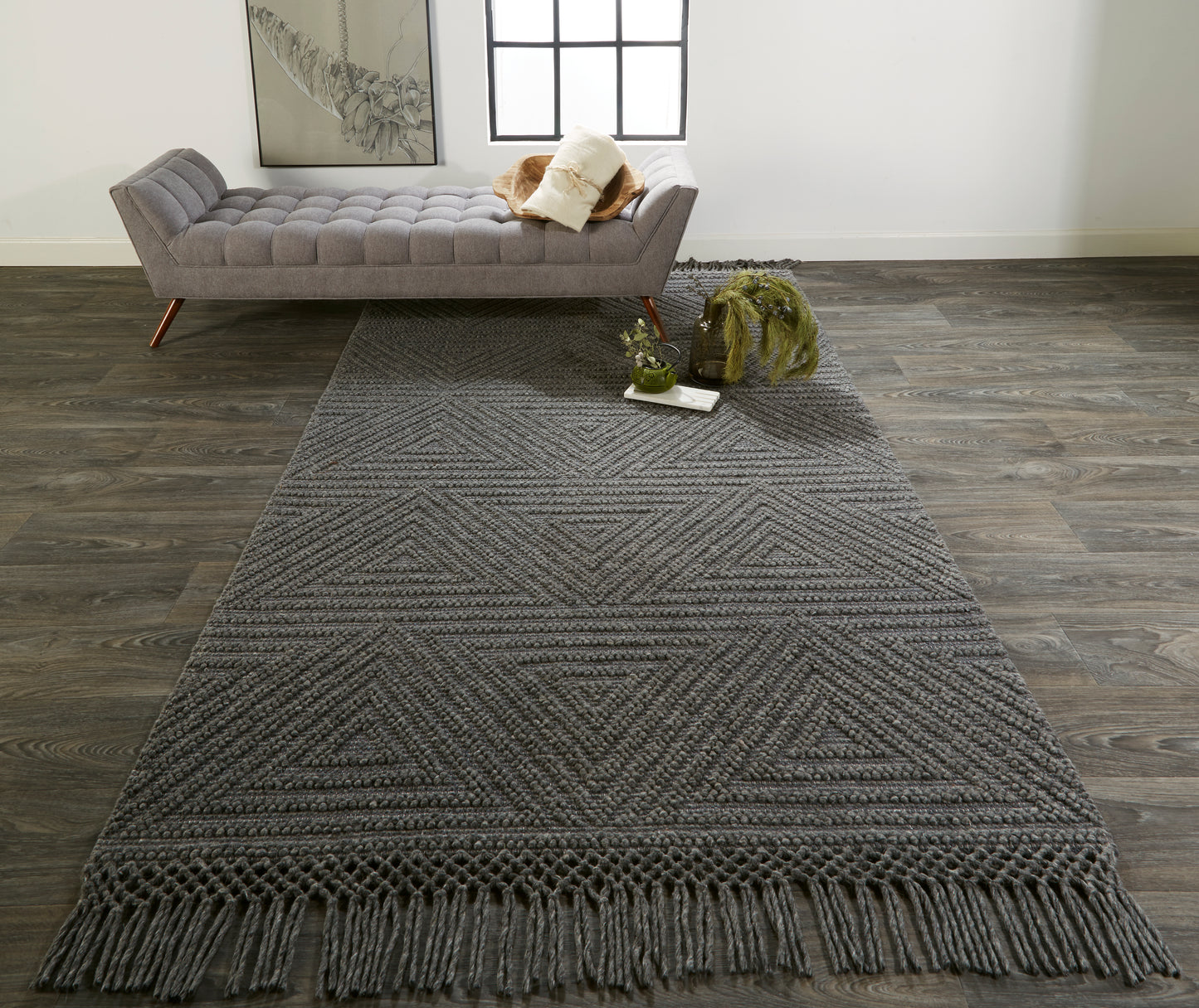 Phoenix 0810F Hand Woven Wool Indoor Area Rug by Feizy Rugs